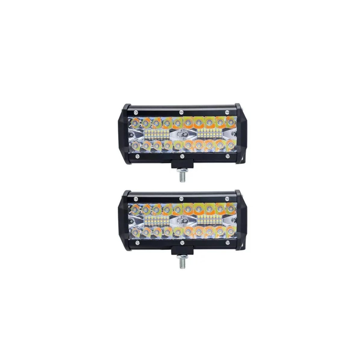 GENERICO - Faro led auxiliares 120w 3500lm dual 18cm