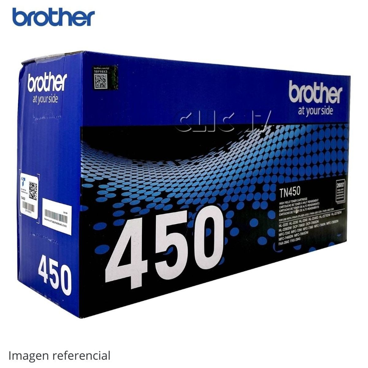 Brother - Toner Brother TN-450 HL-2240 HL-2270 2600 PAG