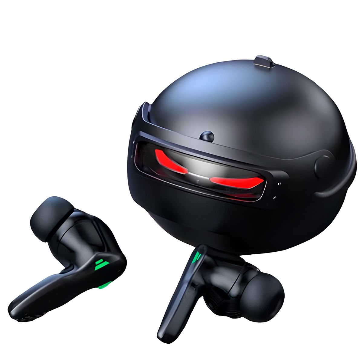 GENERICO - Audífonos W48 DMooster con Bluetooth 5.0 Negro