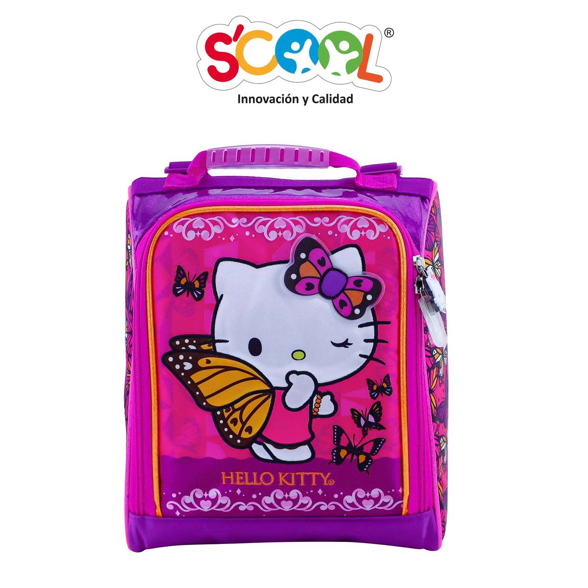 SCOOL - LONCHERA SCOOL MAGIC TELA HELLO KITTY