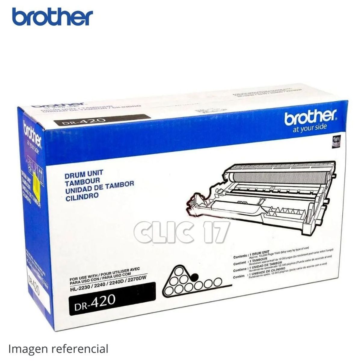 BROTHER - Tambor Brother DR420 Brother HL-2130 HL-2240 12000 P