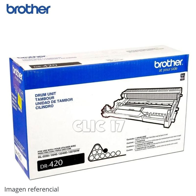 BROTHER - Tambor Brother DR420 Brother HL-2130 HL-2240 12000 P