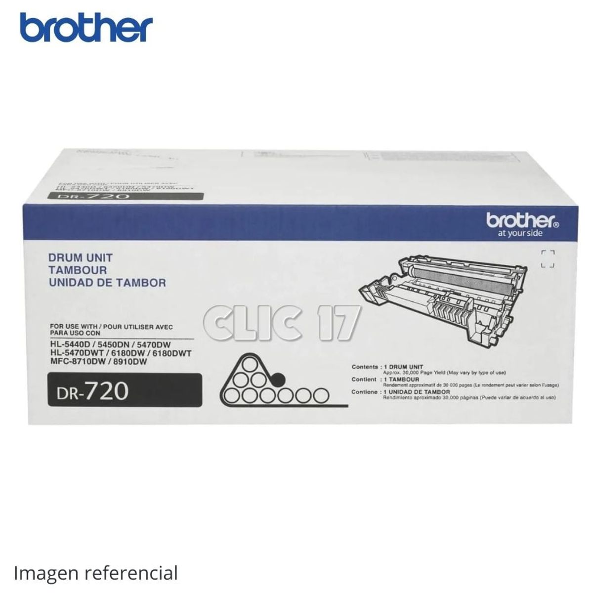 BROTHER - Tambor Brother DR720 Brother HL-5450DN 30,000 Paginas