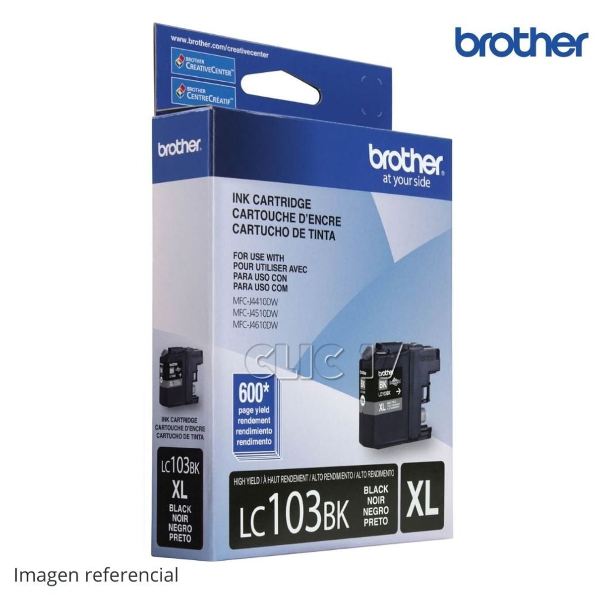 BROTHER - Tinta Brother LC-103BK Negro MFC-J4510DW 600 PAG
