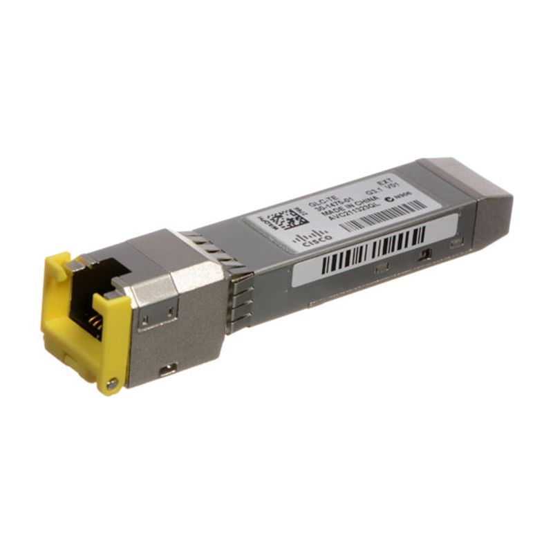 CISCO - MÓDULO TRANSCEIVER TRANSCEPTOR CISCO COBRE RJ-45 PN GLC-TE