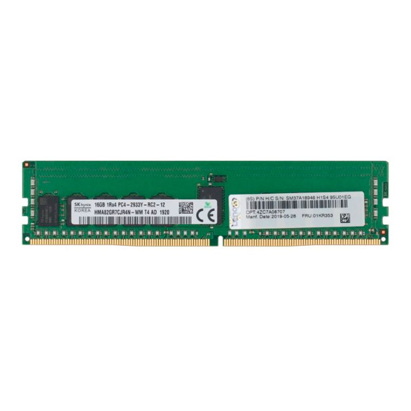 LENOVO - MEMORIA LENOVO THINKSYSTEM 16GB TRUDDR4 PN 4ZC7A08707 01KR353