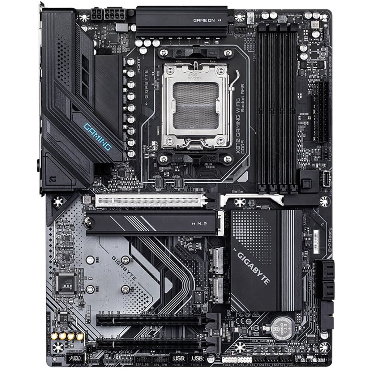 GIGABYTE - Motherboard GIGABYTE X870 GAMING WIFI6 AMD X870 Socket AMD AM5 ATX