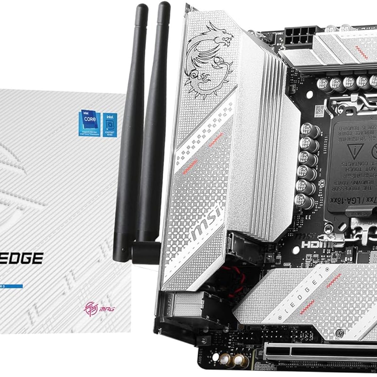 MSI - Motherboard MSI MPG B760I EDGE WIFI Intel B760 LGA1700 mini-ITX
