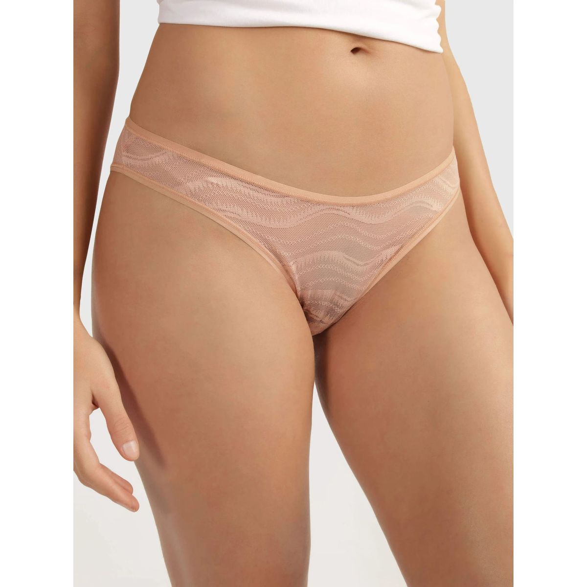 CALVIN KLEIN - PANTY TABLE ALLOVER LACE - BIKINI