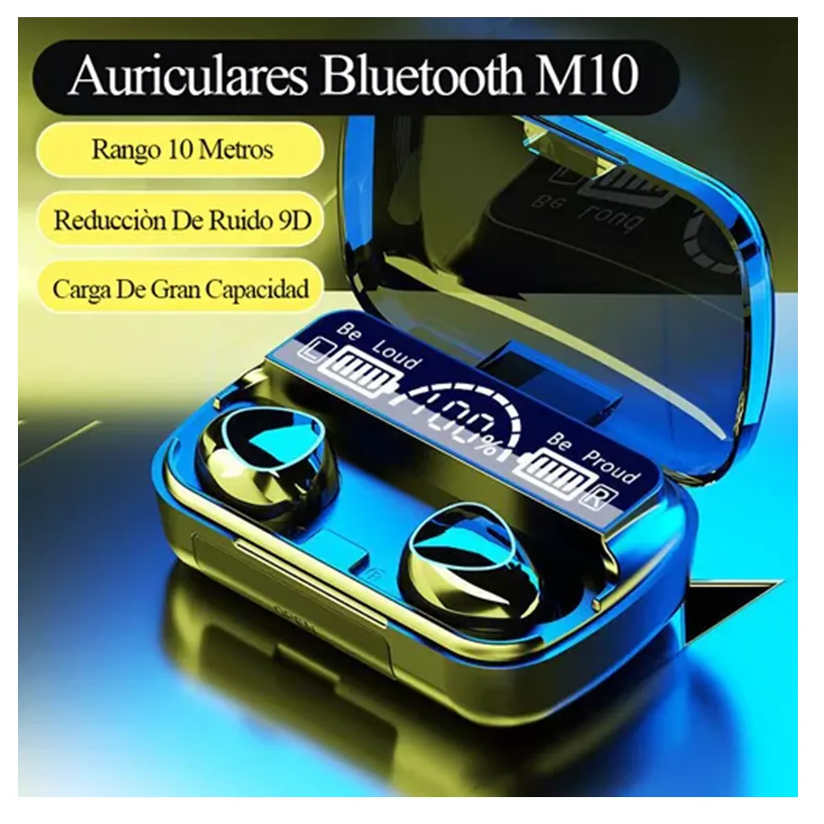 GENERICO - AUDIFONOS BLUETOOH AIRBURDS M10 GAMER