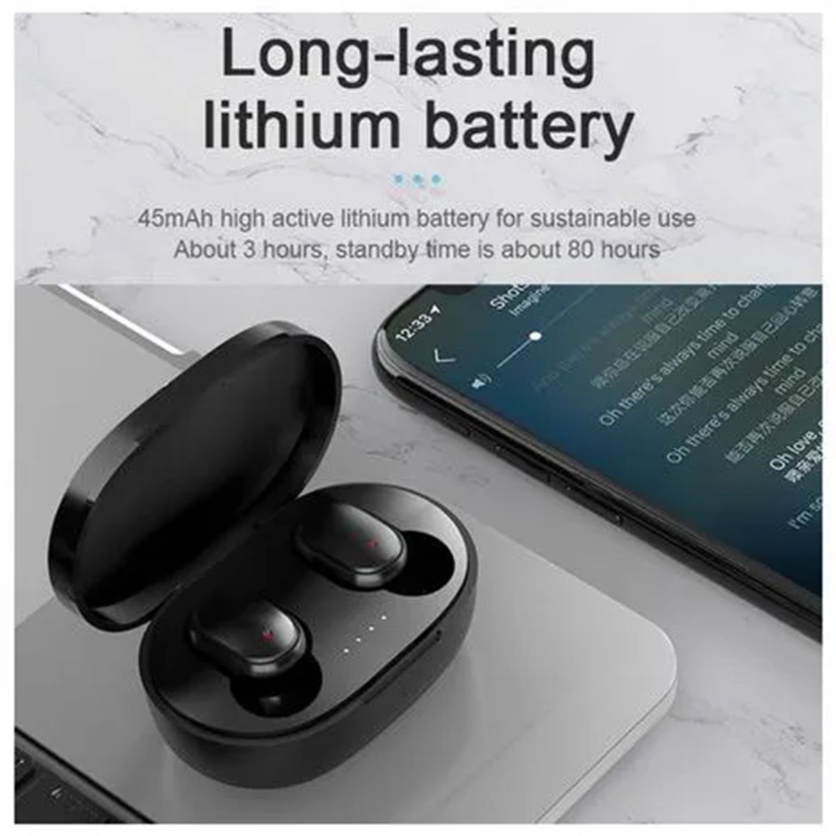 GENERICO - AUDIFONOS BLUETOOTH MODELO GOTA A6S