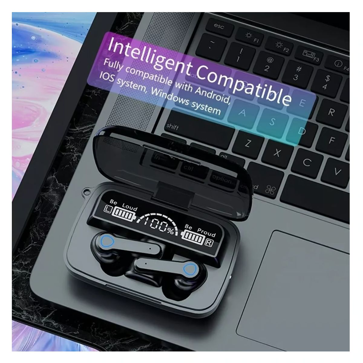 GENERICO - AUDIFONO BLUETOOTH MODELO M19 WIRELESS