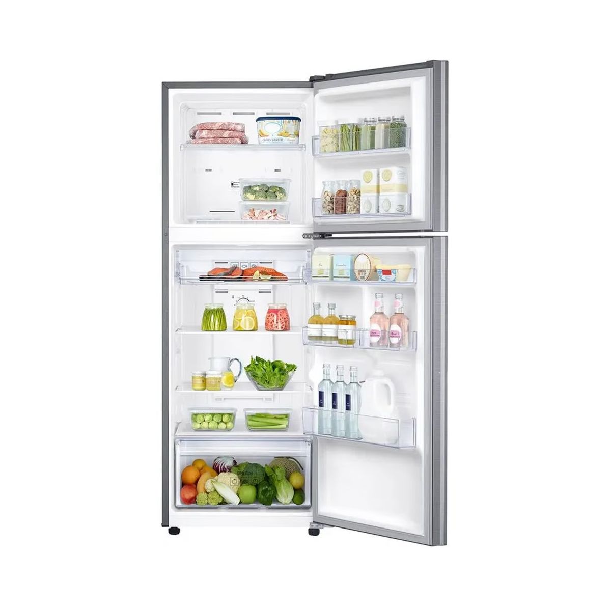 SAMSUNG - REFRIGERADORA SAMSUNG RT22FARADS8 234LT PLATEADA