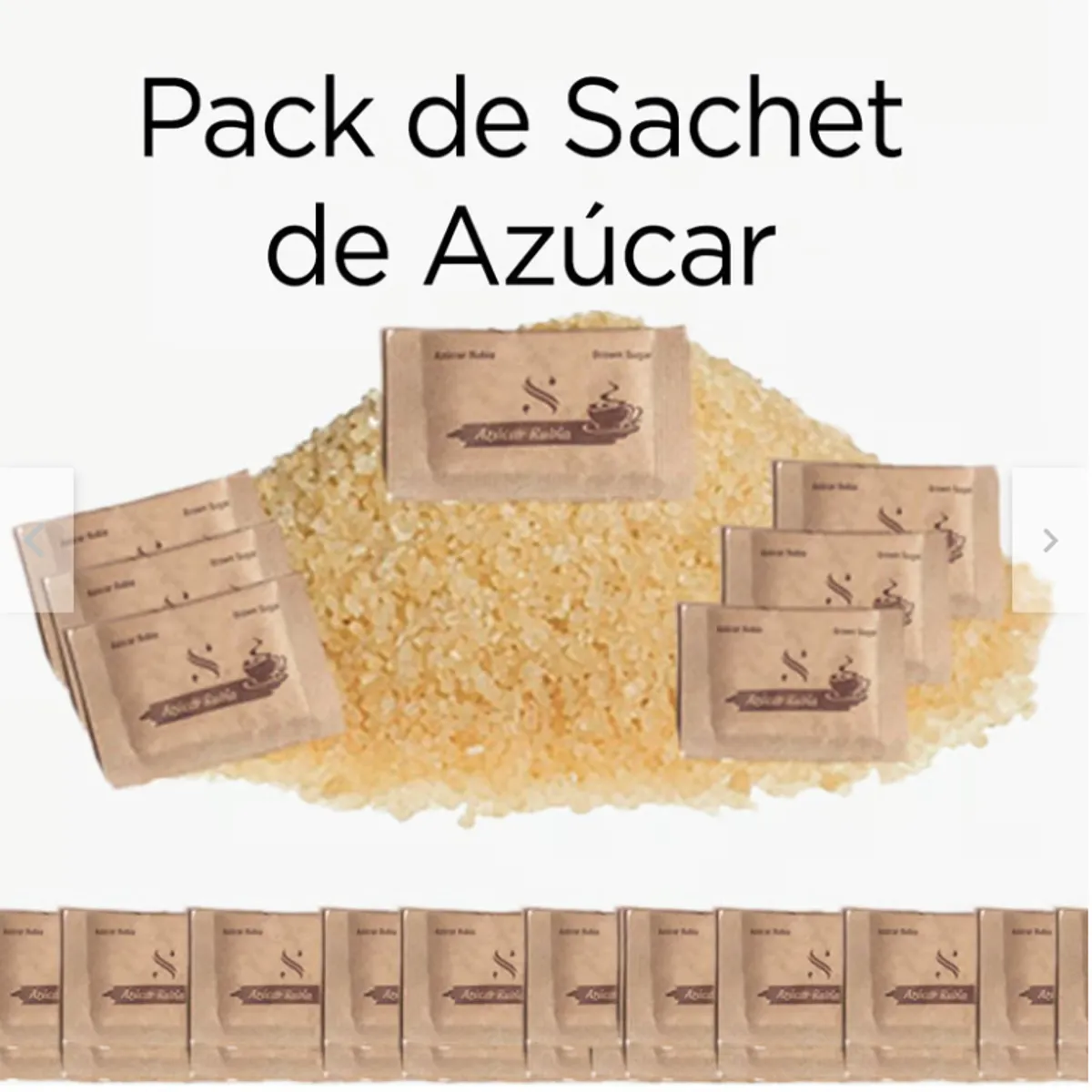 SIGNATURE PERU - Sachet de Azúcar 5gr x1000 unds