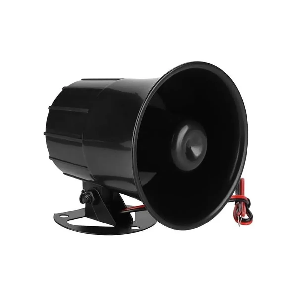 GENERICO - Sirena de Alarma Seguridad 6 Tonos 12V Universal