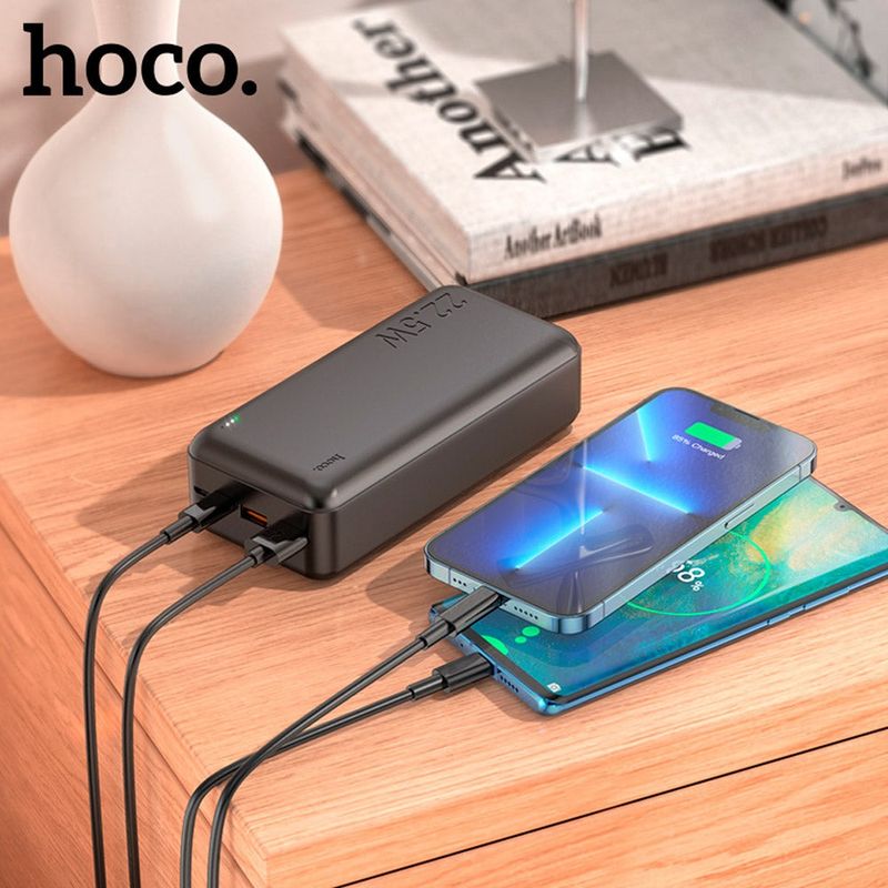 HOCO - Power Bank Hoco J101A Cargador Portatil 20000 mAh 22.5W Carga Rapida