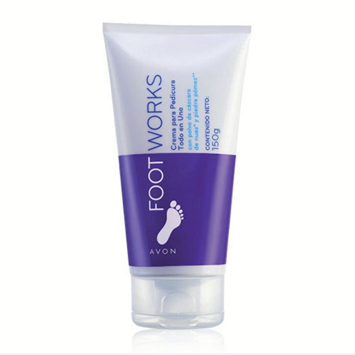 AVON - Crema exfoliante hidratante para pies foot works avon 150g