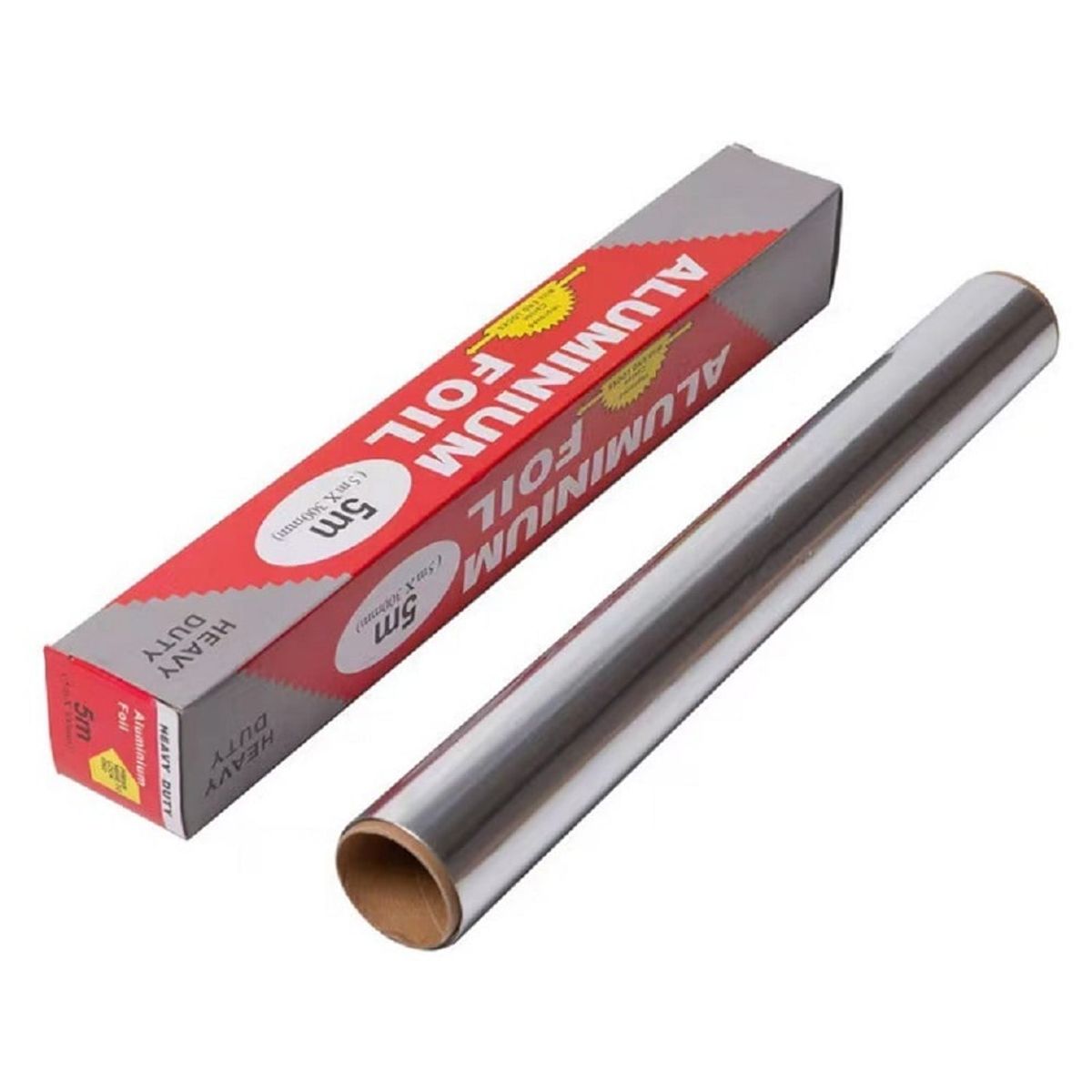 GENERICO - Papel aluminio para horno 30cm x 5m - Set de 3 und.