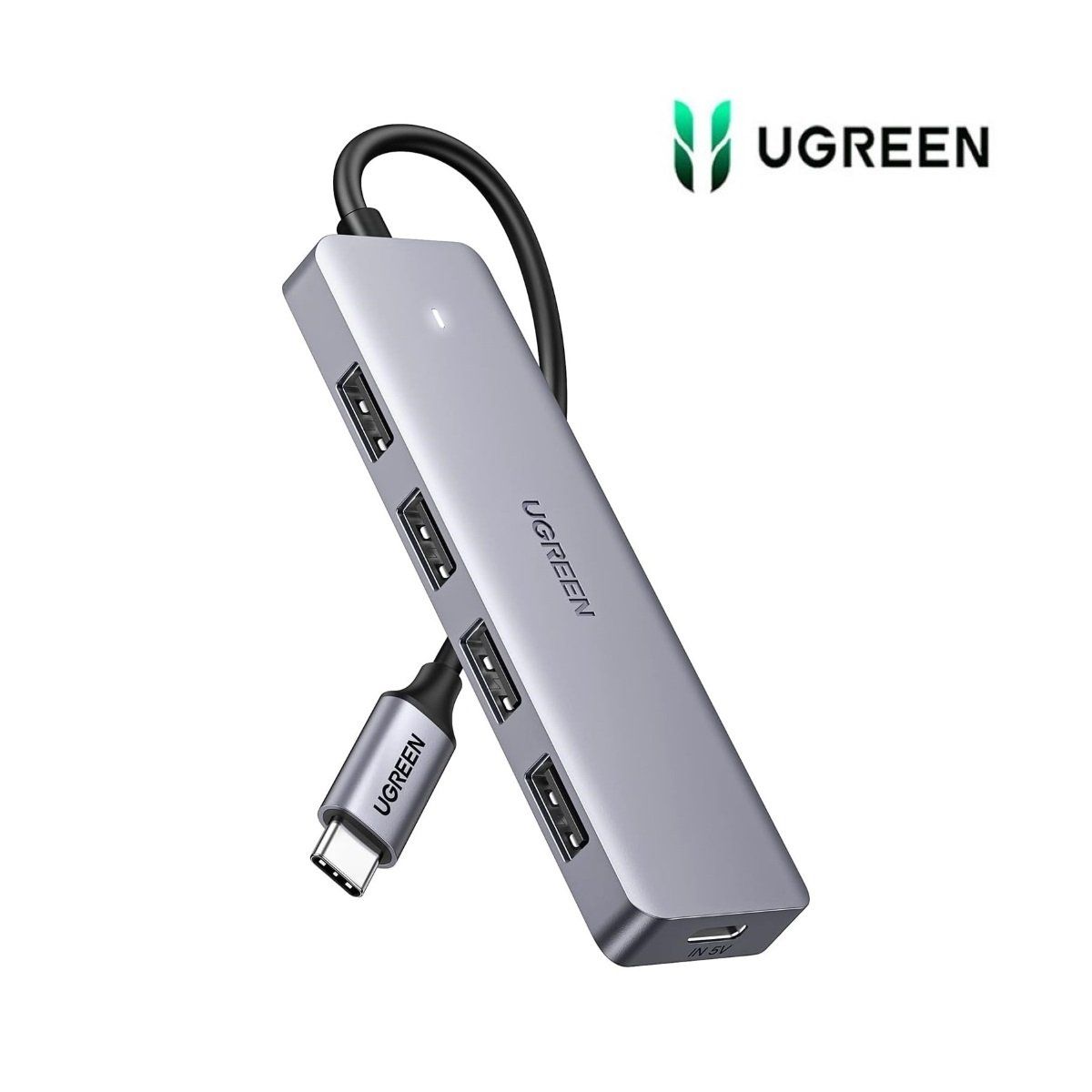 UGREEN - Hub tipo C 4 en 1 UBS3.0 UGREEN