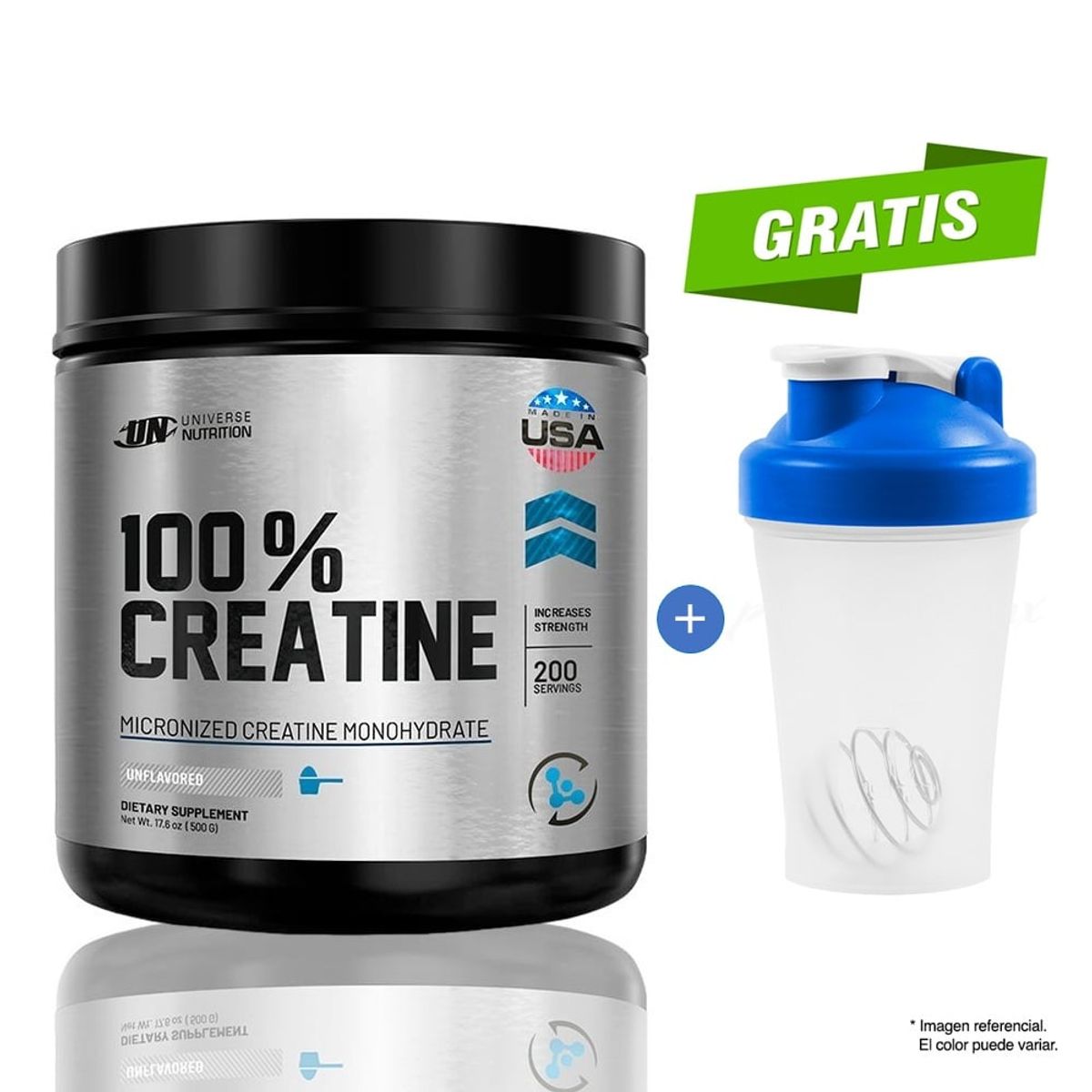 UNIVERSE NUTRITION - UNIVERSE NUTRITION Creatina Monohidrato 500 G.