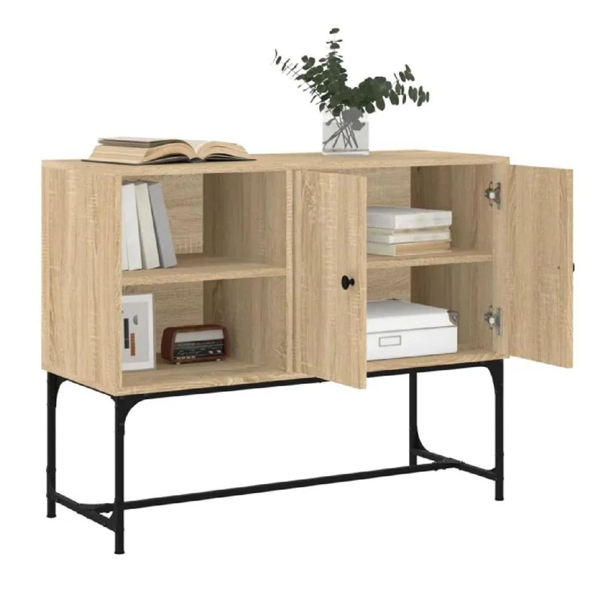 TU MESITA - Aparador Moderno TU MESITA London color Duna 2 puertas