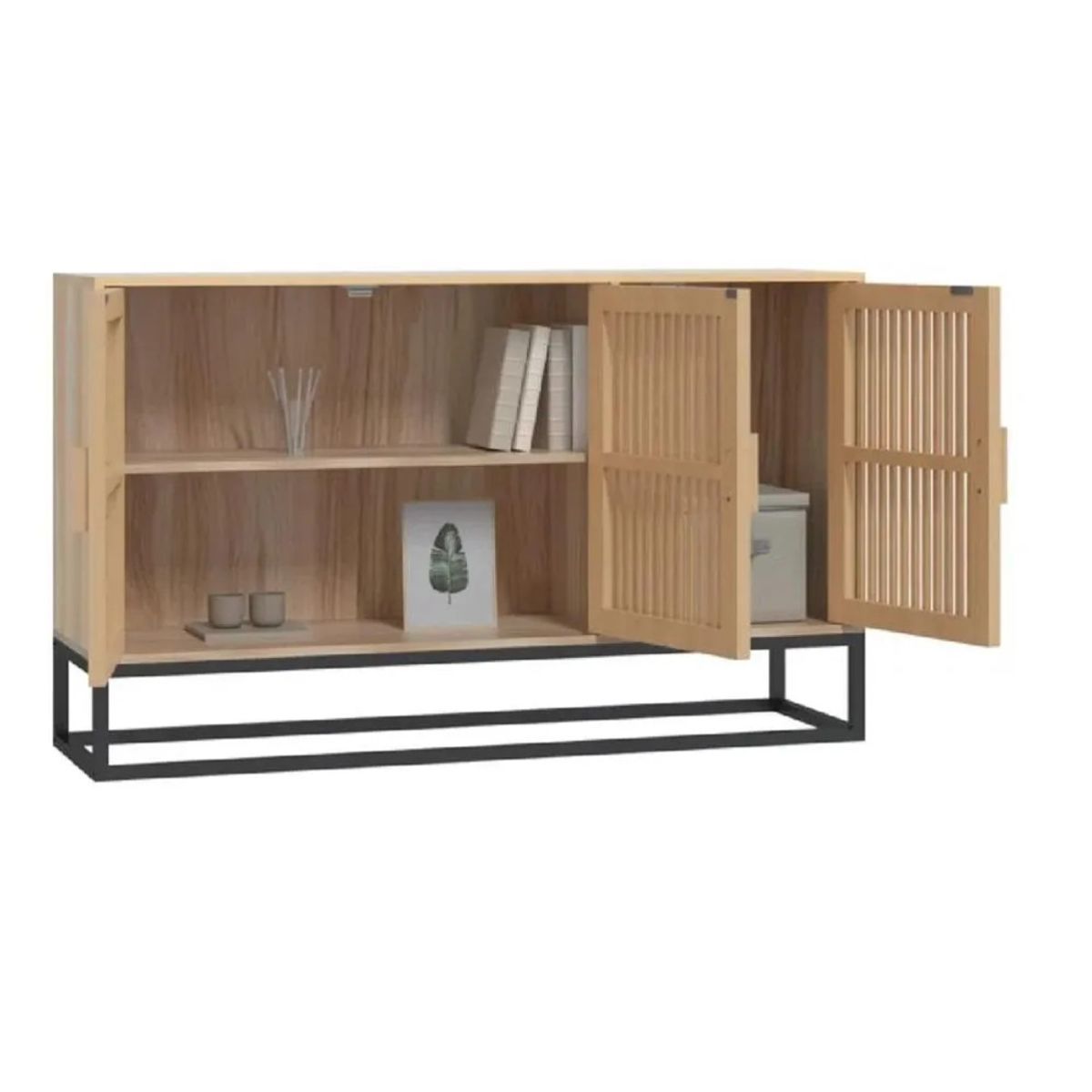 TU MESITA - Aparador Moderno TU MESITA Melchor color Duna 3 puertas