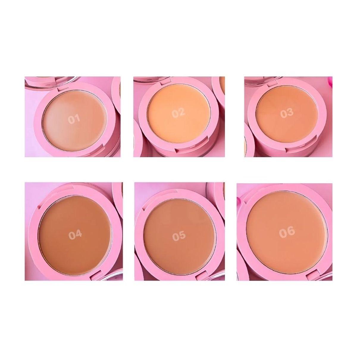 GENERICO - Amor Propio -Base en Crema y Polvo Suelto Jarusa Tono6