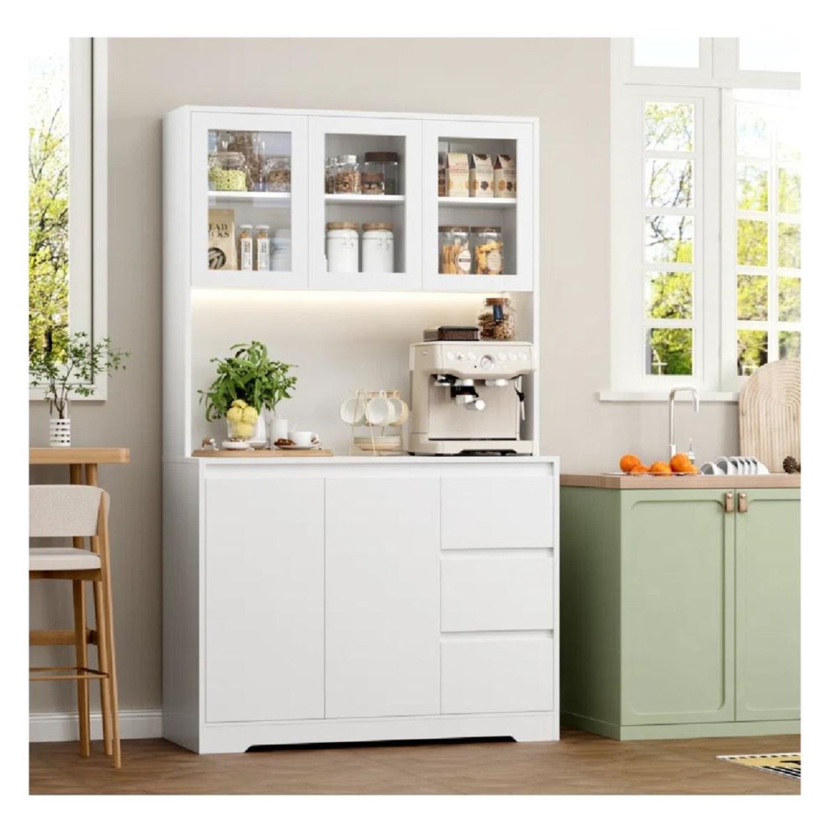 TU MESITA - Alacena Moderna de Cocina TU MESITA Michell color Blanco