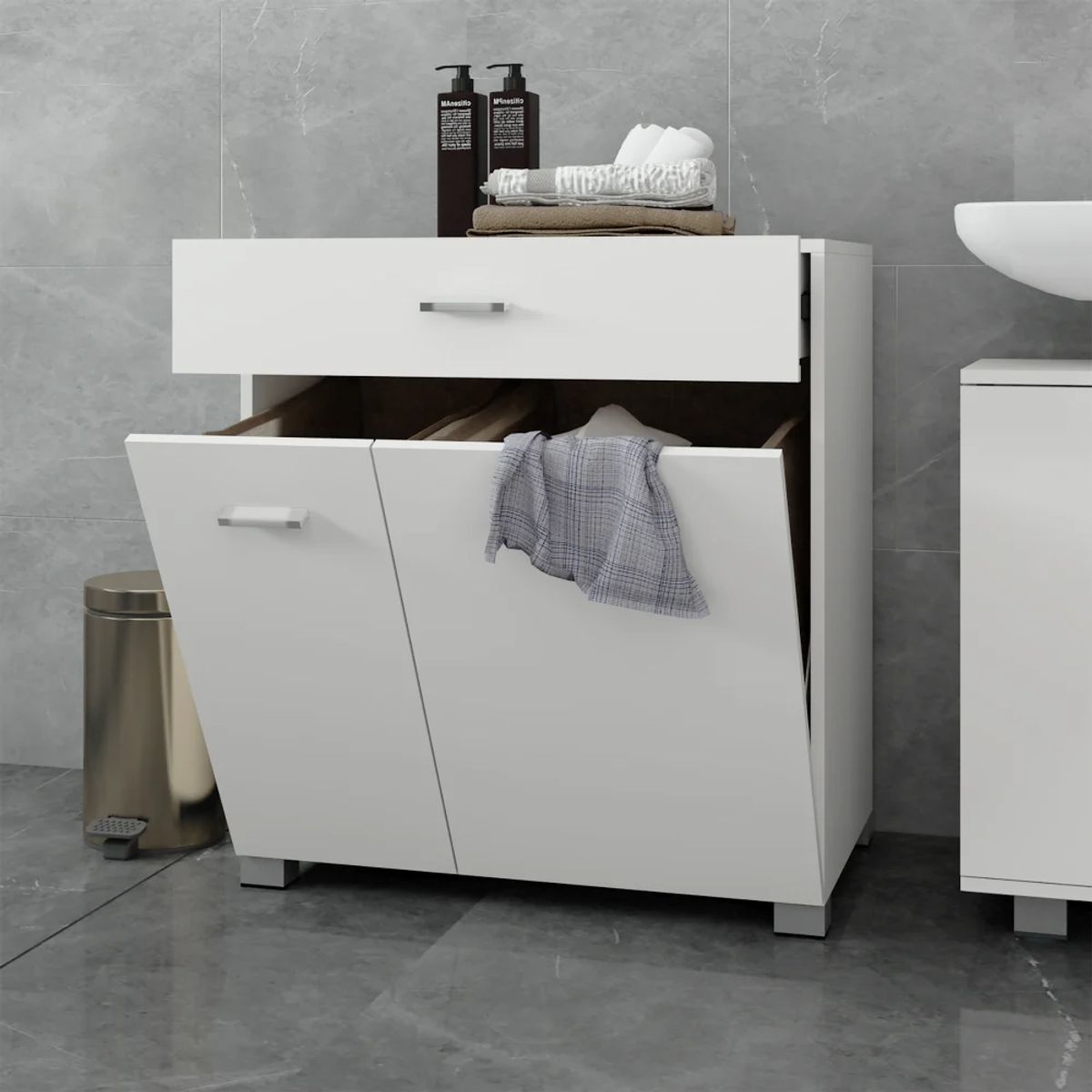 TU MESITA - Armario de baño Artur Blanco 75 cm