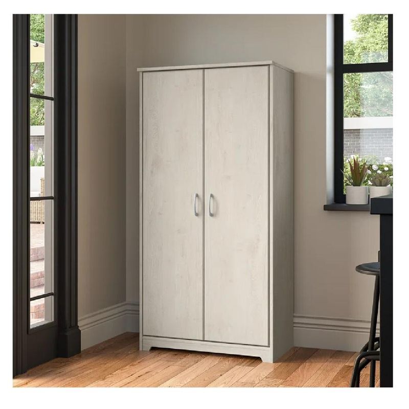 TU MESITA - Despensa de Cocina TU MESITA Chester 18mm color Gris Claro 2 puertas