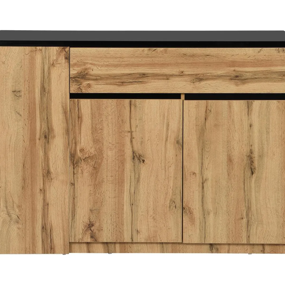 TU MESITA - Isla Central para Cocina Meilin color MarrónNegro TU MESITA