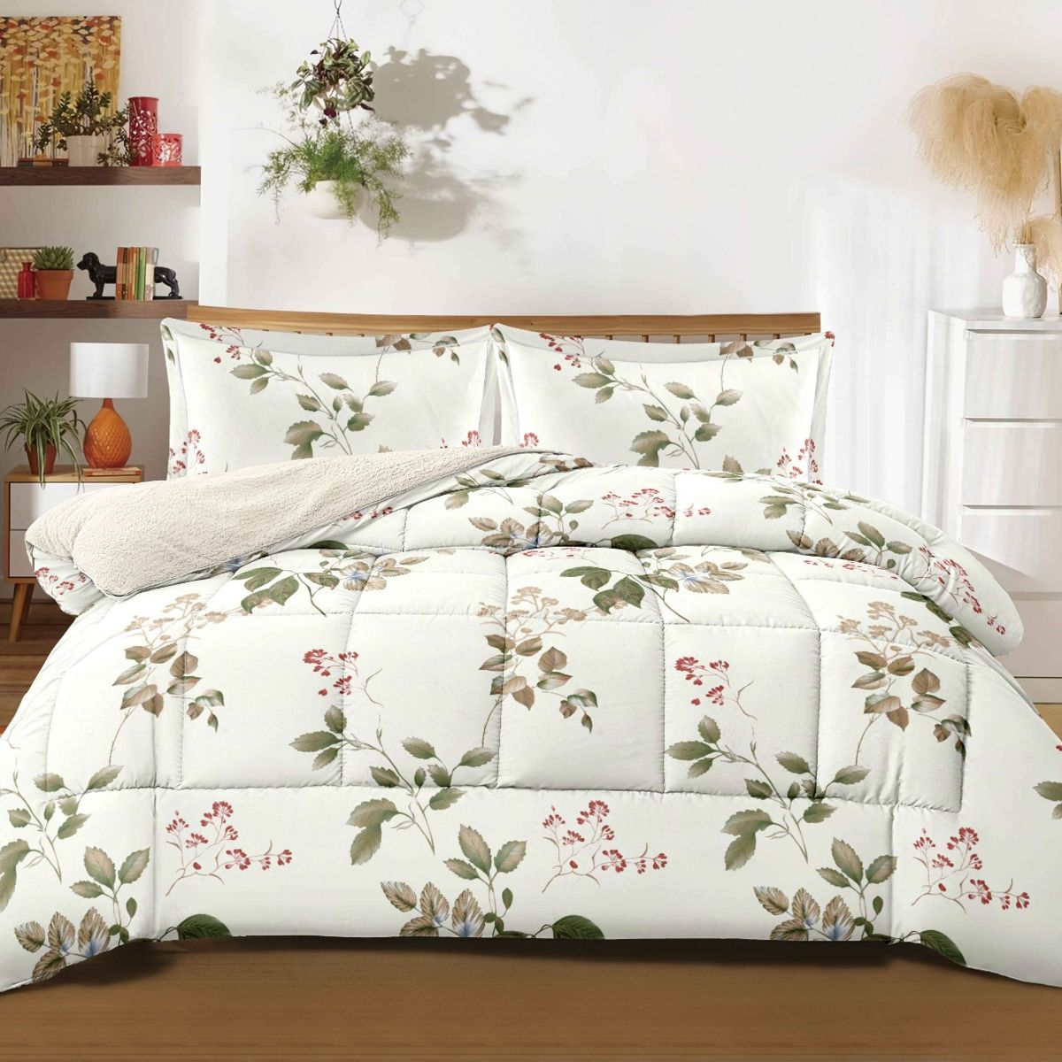 GOLDSUN - EDREDÓN GOLDSUN CON SHERPA 2 PLAZAS