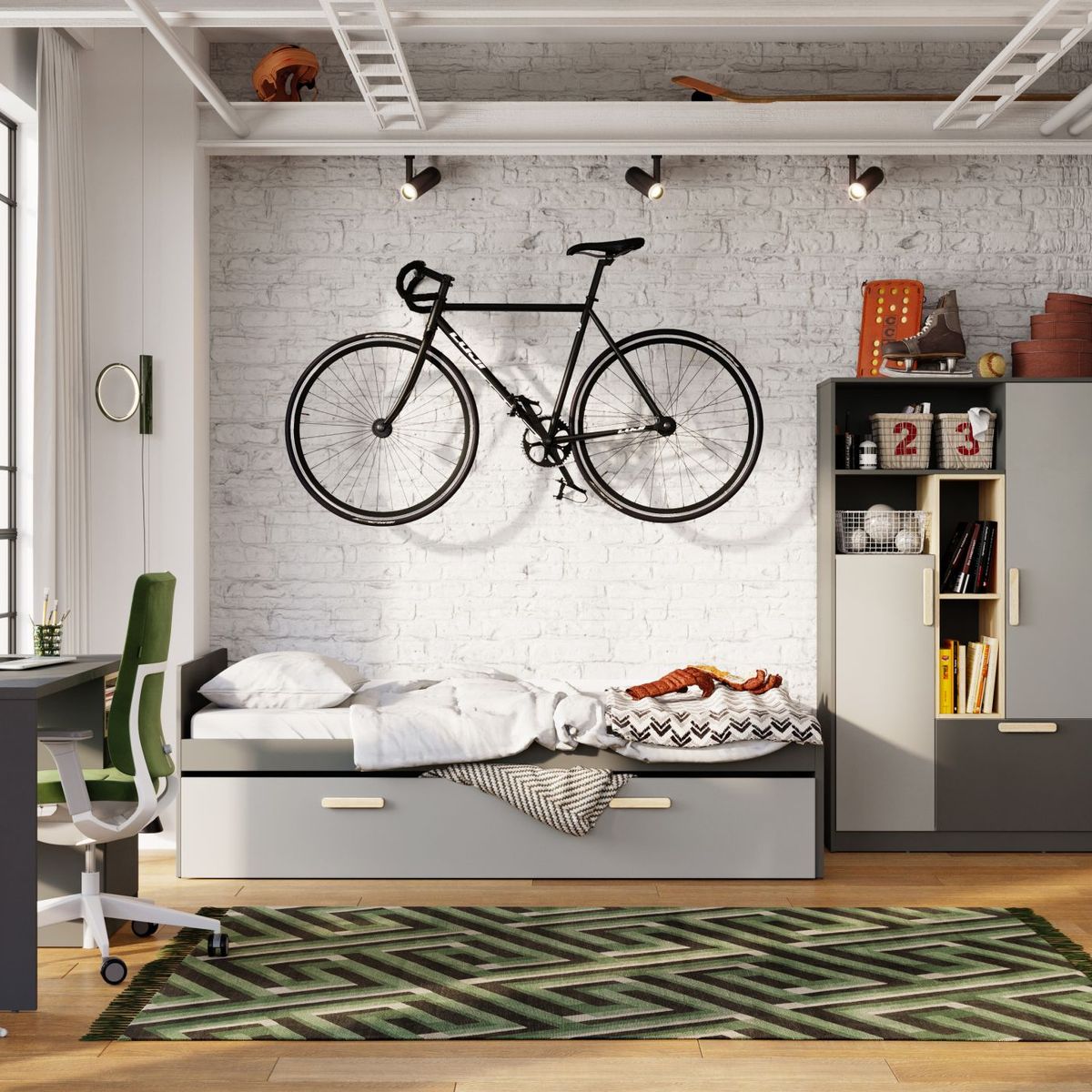 TU MESITA - Mueble Organizador Juvenil Otero multicolor TU MESITA