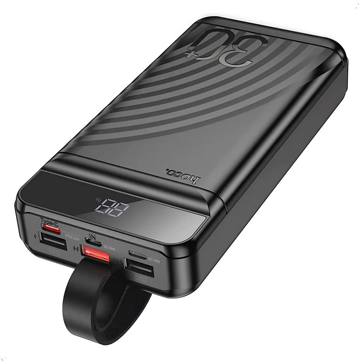 HOCO - Cargador Power Bank Hoco J123b 30000mah Carga Rápida pantalla