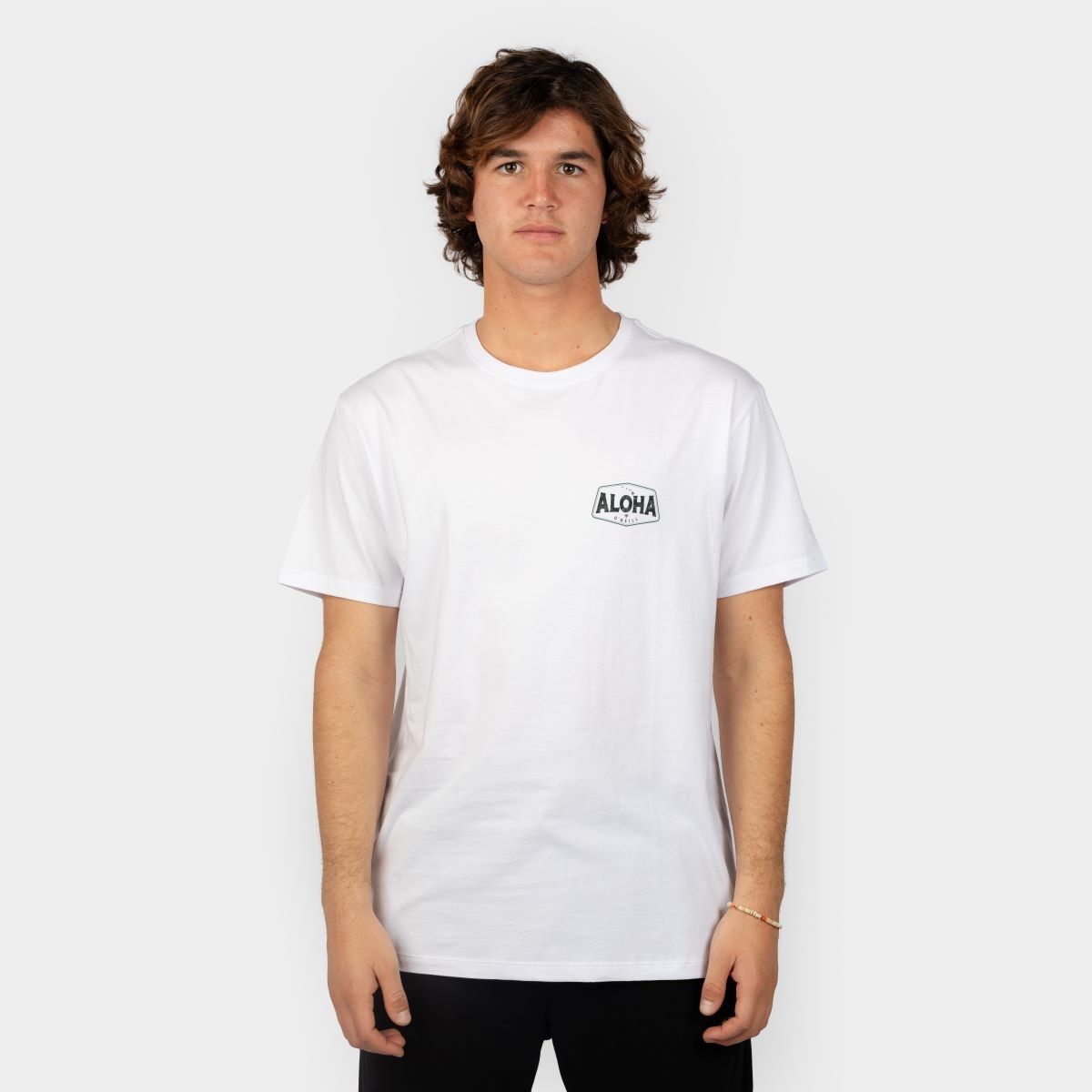 O'NEILL - POLO MANGA CORTA HOMBRE ONEILL BIG ALOHA T SHIRT   SNOW WHITE