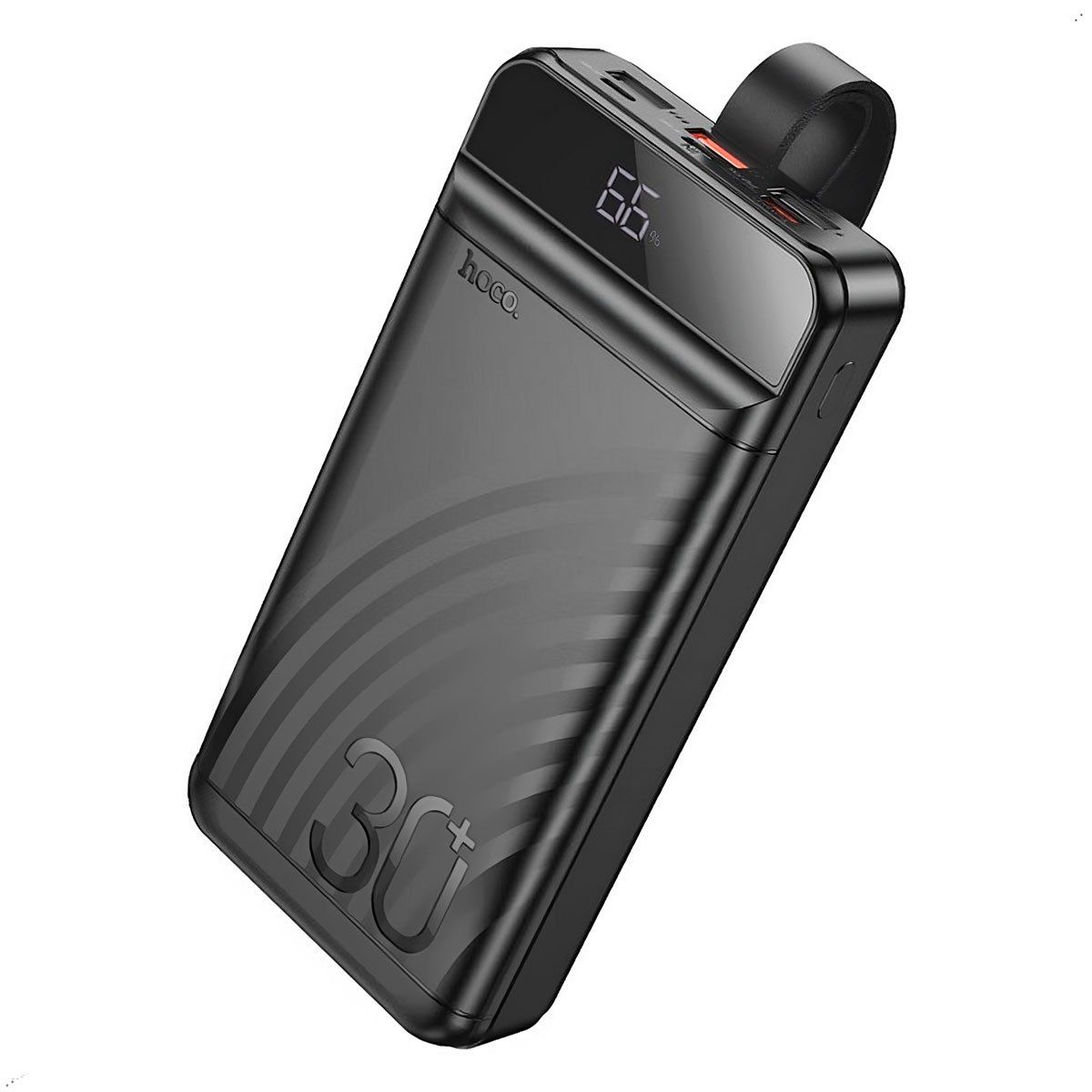 HOCO - Cargador Power Bank Hoco J123b 30000mah Carga Rápida pantalla
