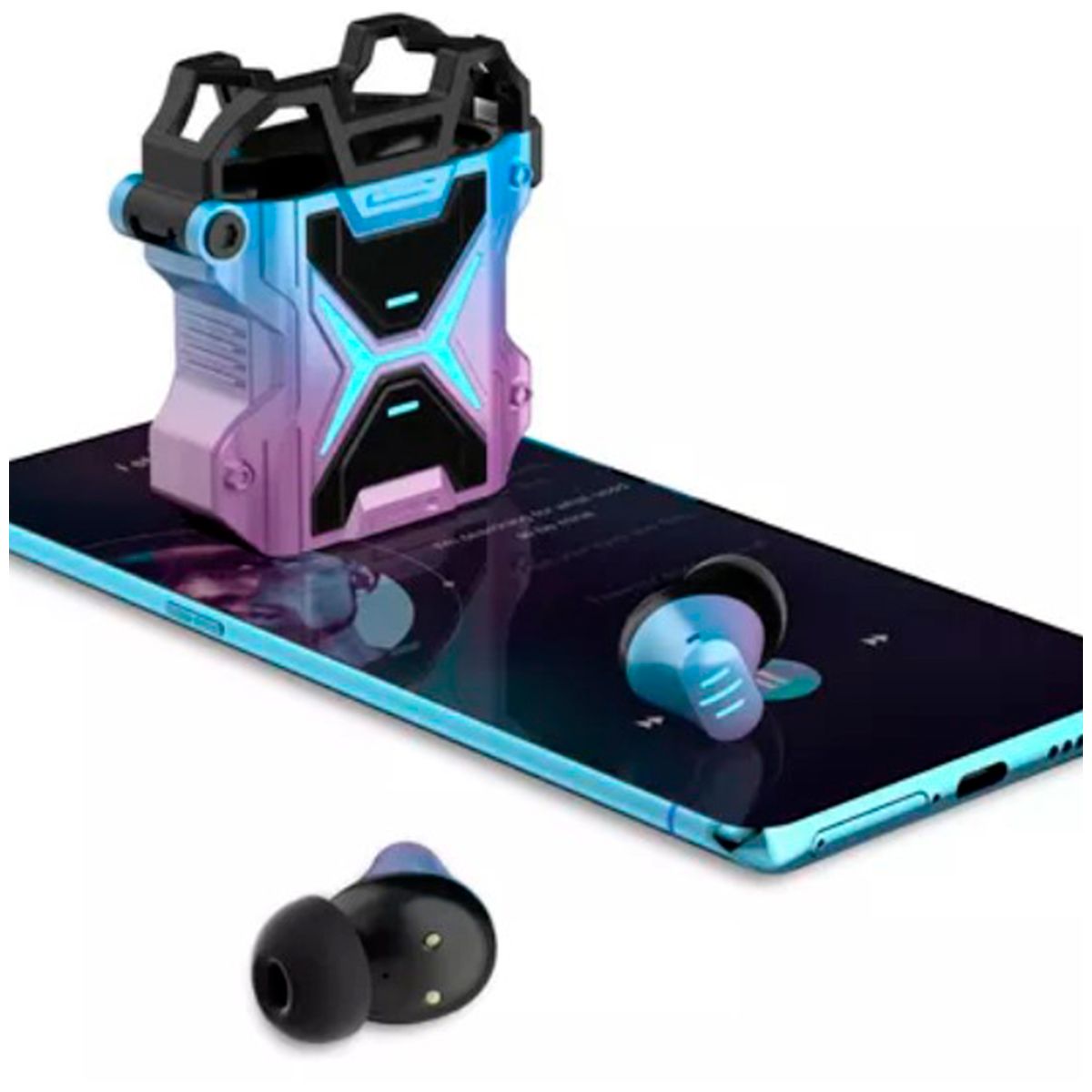 GENERICO - Audífonos Inalámbricos x15 Pro con Bluetooth 5.0 Metal Gris