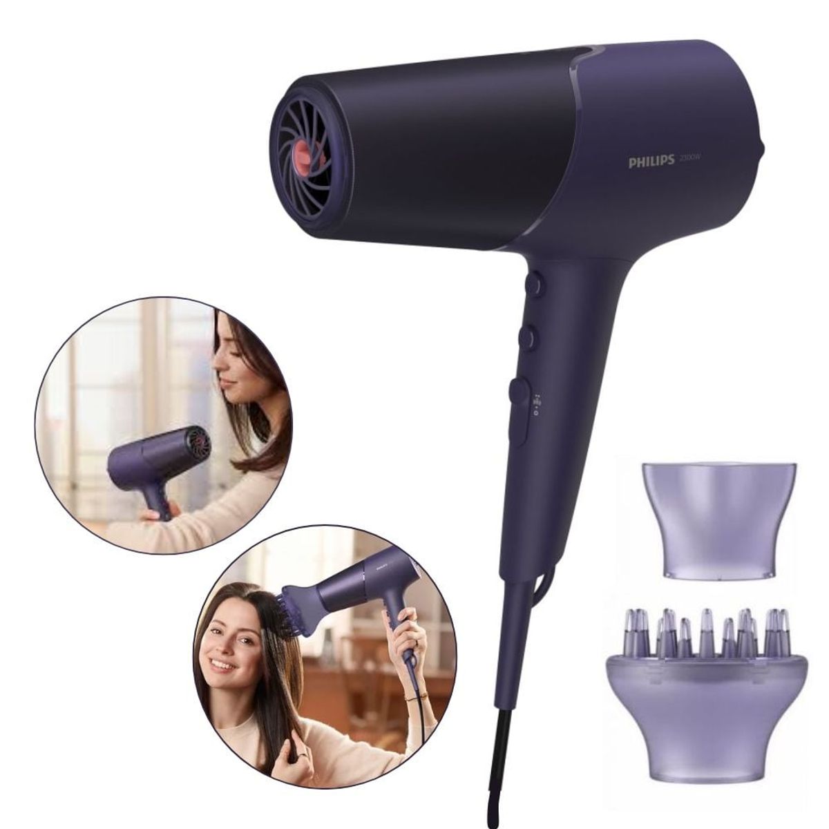 SIEGEN - Secadora Philips cprotección Termica - BHD51400