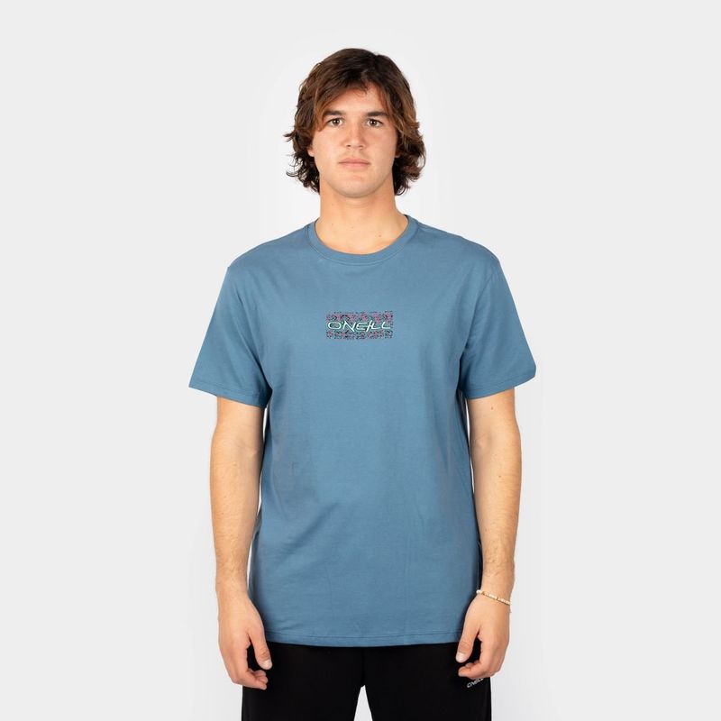 O'NEILL - POLO MANGA CORTA HOMBRE ONEILL KA WORD T SHIRT COPEN BLUE