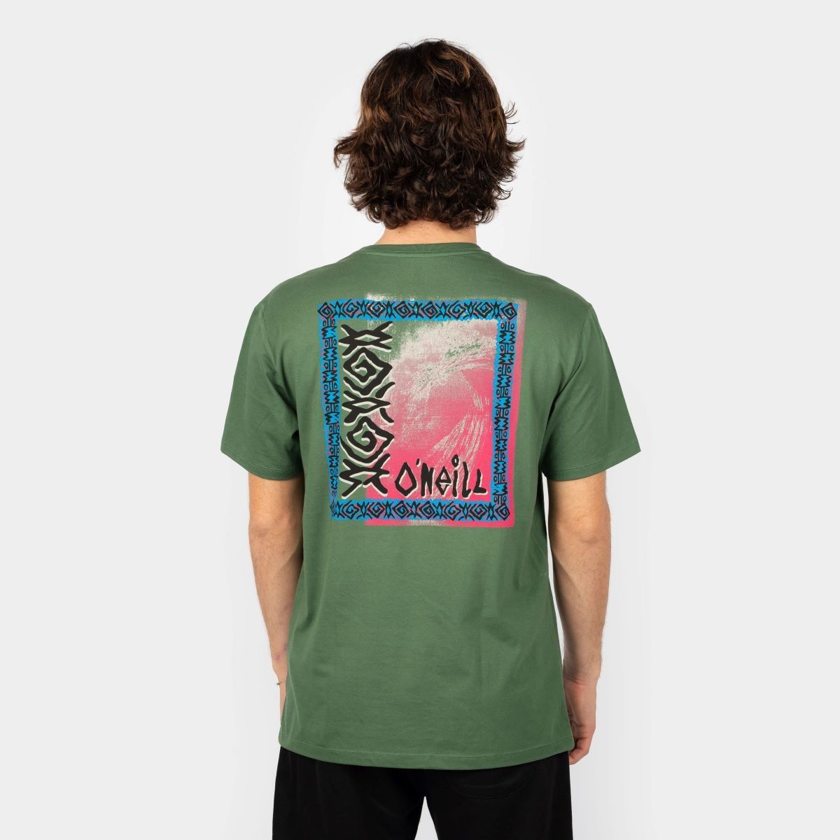 O'NEILL - POLO MANGA CORTA HOMBRE ONEILL KA FRAMED T SHIRT MILITARY GREEN