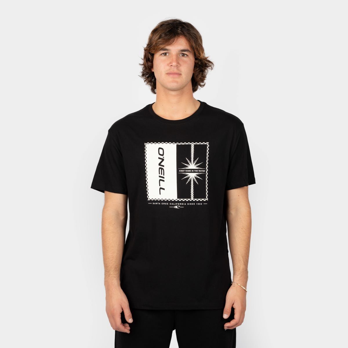 O'NEILL - POLO MANGA CORTA HOMBRE ONEILL MIX & MATCH PALM T SHIRT BLACK OUT