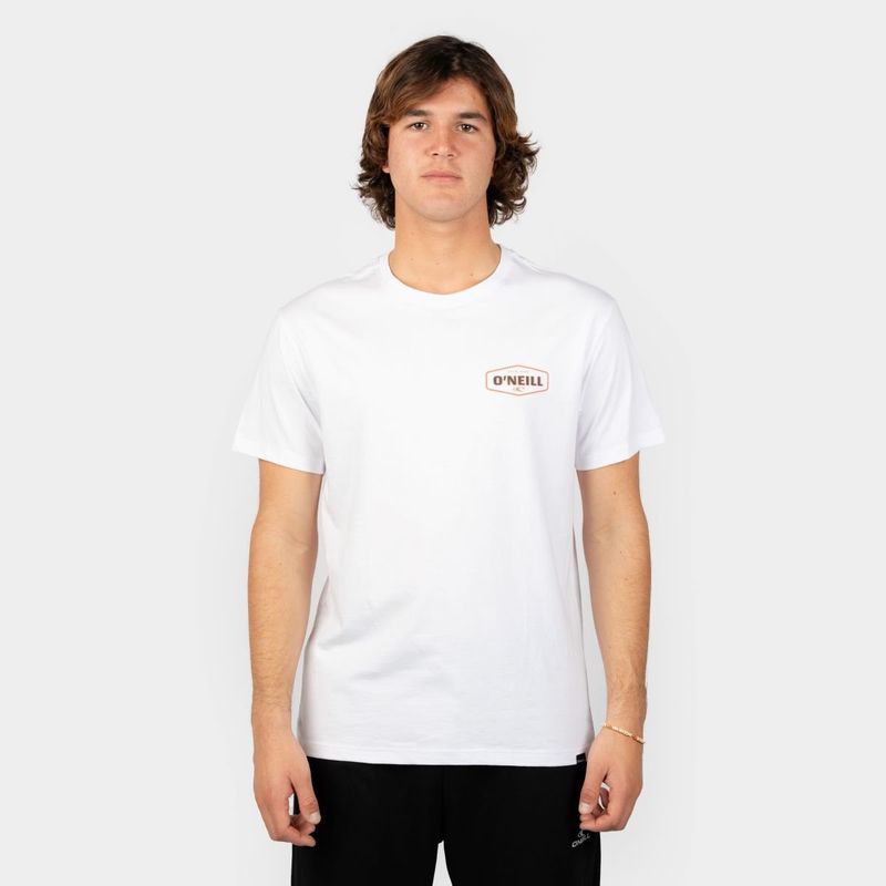 O'NEILL - POLO MANGA CORTA HOMBRE ONEILL SPARE PARTS 2   T SHIRT   SNOW WHITE