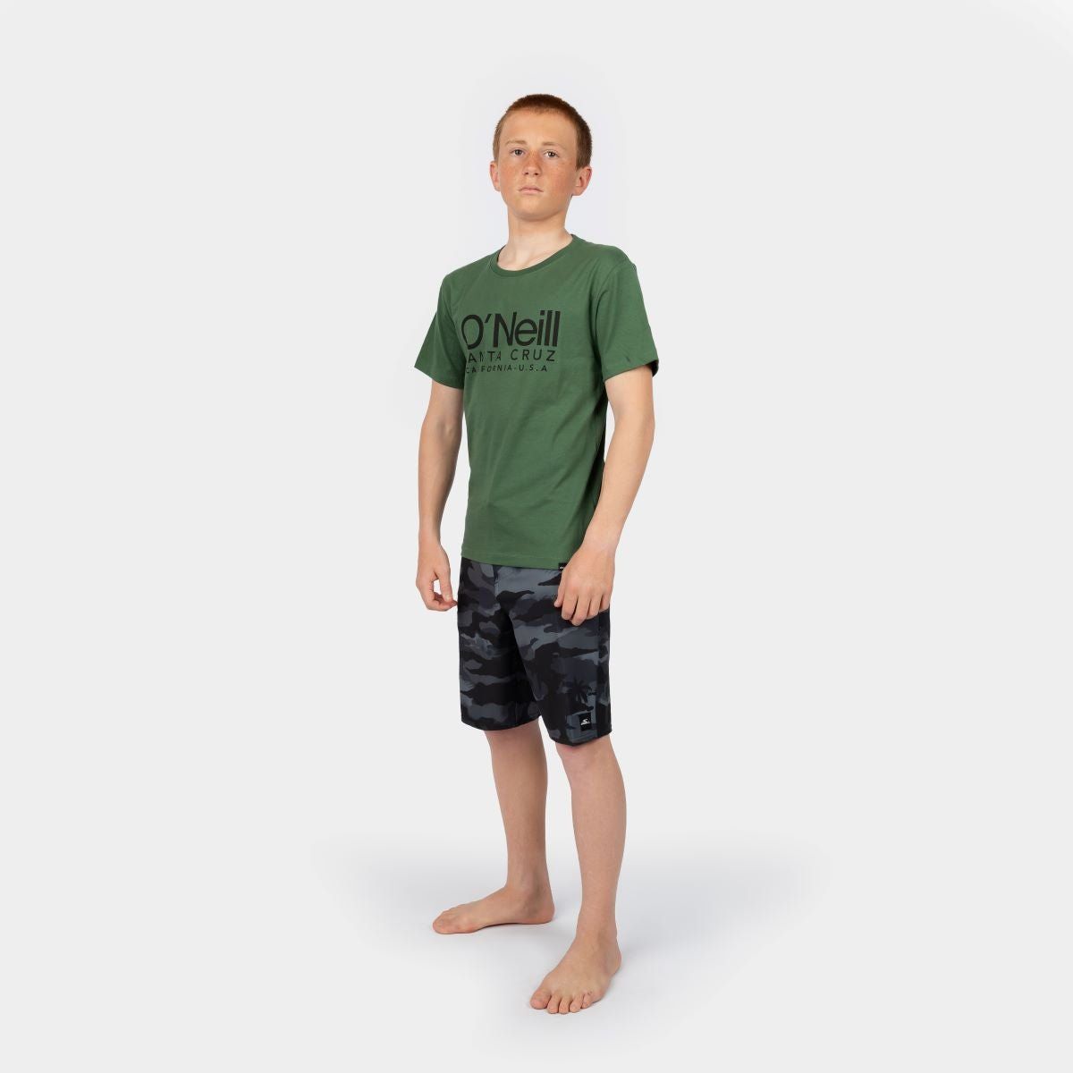 O'NEILL - POLO NIÑO ONEILL CALI ORIGINAL TSHIRT KID MILITARY GREEN