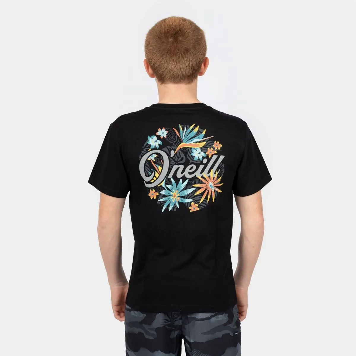 O'NEILL - POLO NIÑO ONEILL  BEACH GRAPHIC TSHIRT KID  BLACK OUT