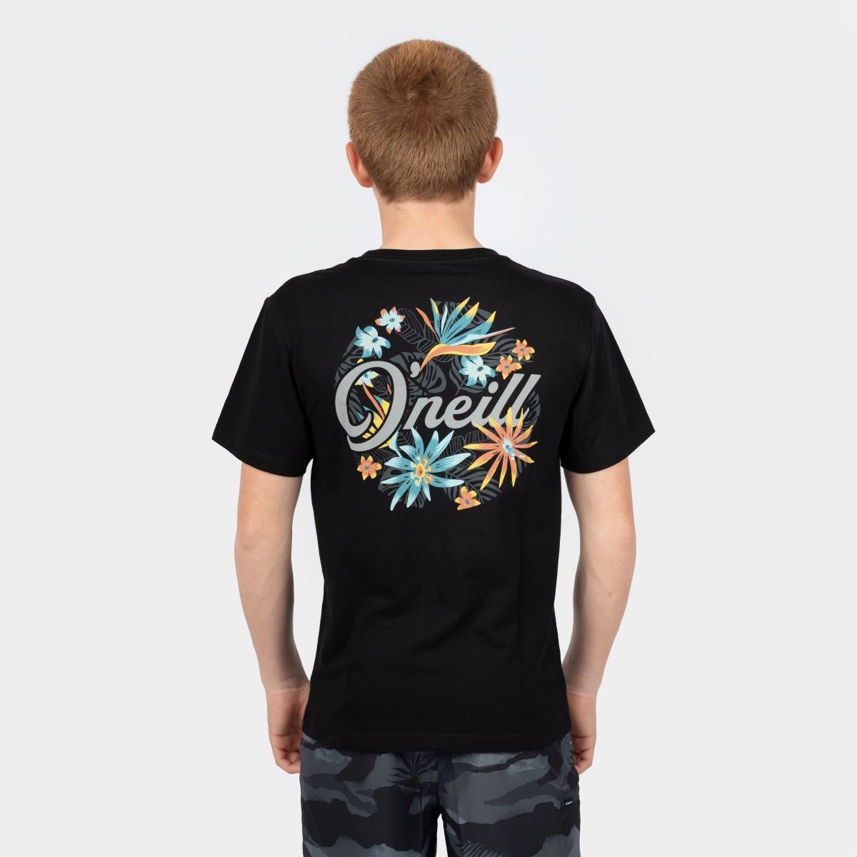 O'NEILL - POLO NIÑO ONEILL  BEACH GRAPHIC TSHIRT KID  BLACK OUT