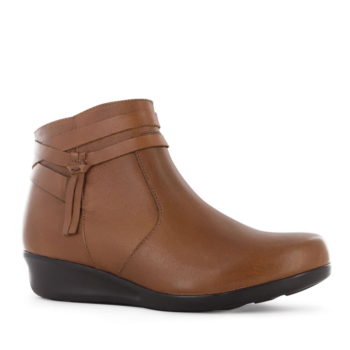 ECCO - Botas Confort Mujer Ecco Antonia42 Toffee Cuero