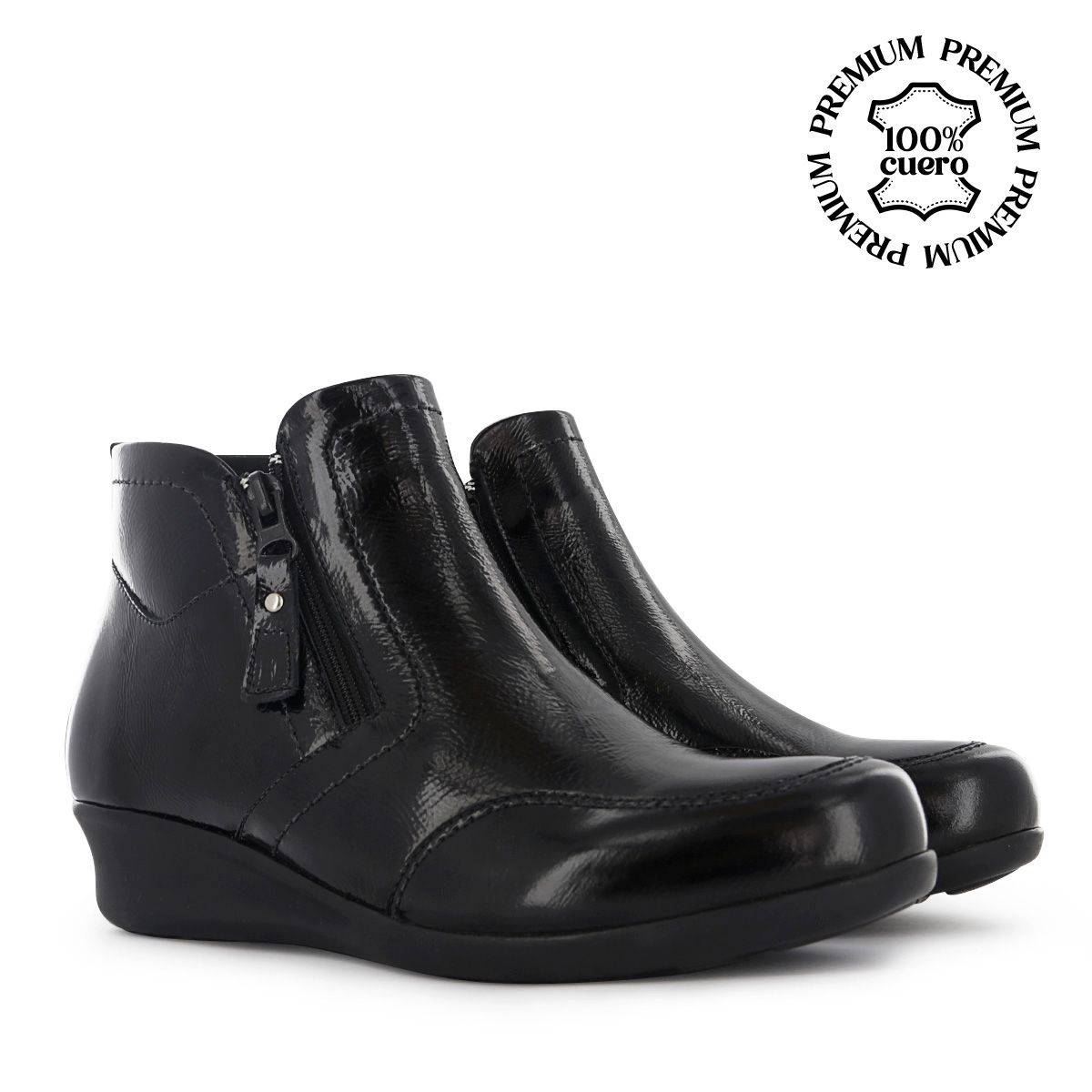 ECCO - Botas Confort Mujer Ecco Antonia55 Negro Cuero