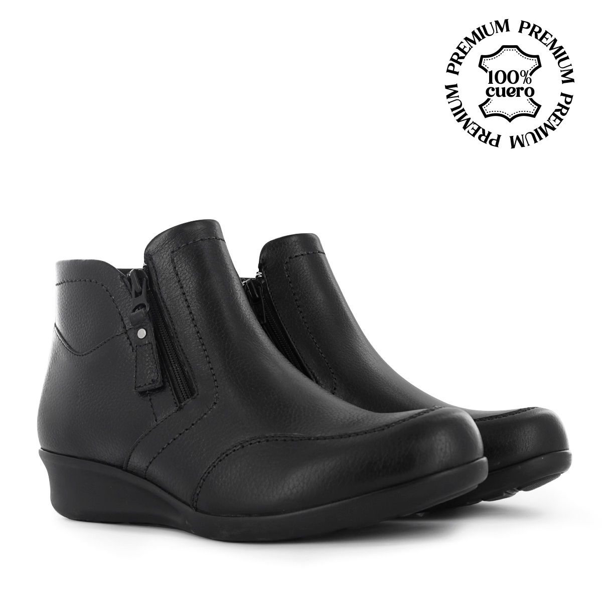 ECCO - Botas Confort Mujer Ecco Antonia65 Negro Cuero