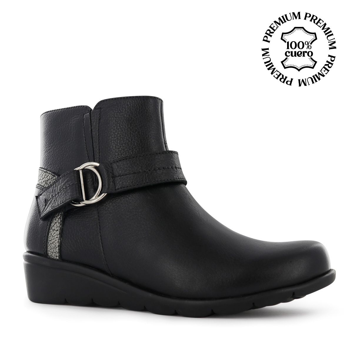 ECCO - Botas Confort Mujer Ecco Flexxi14 Negro Cuero