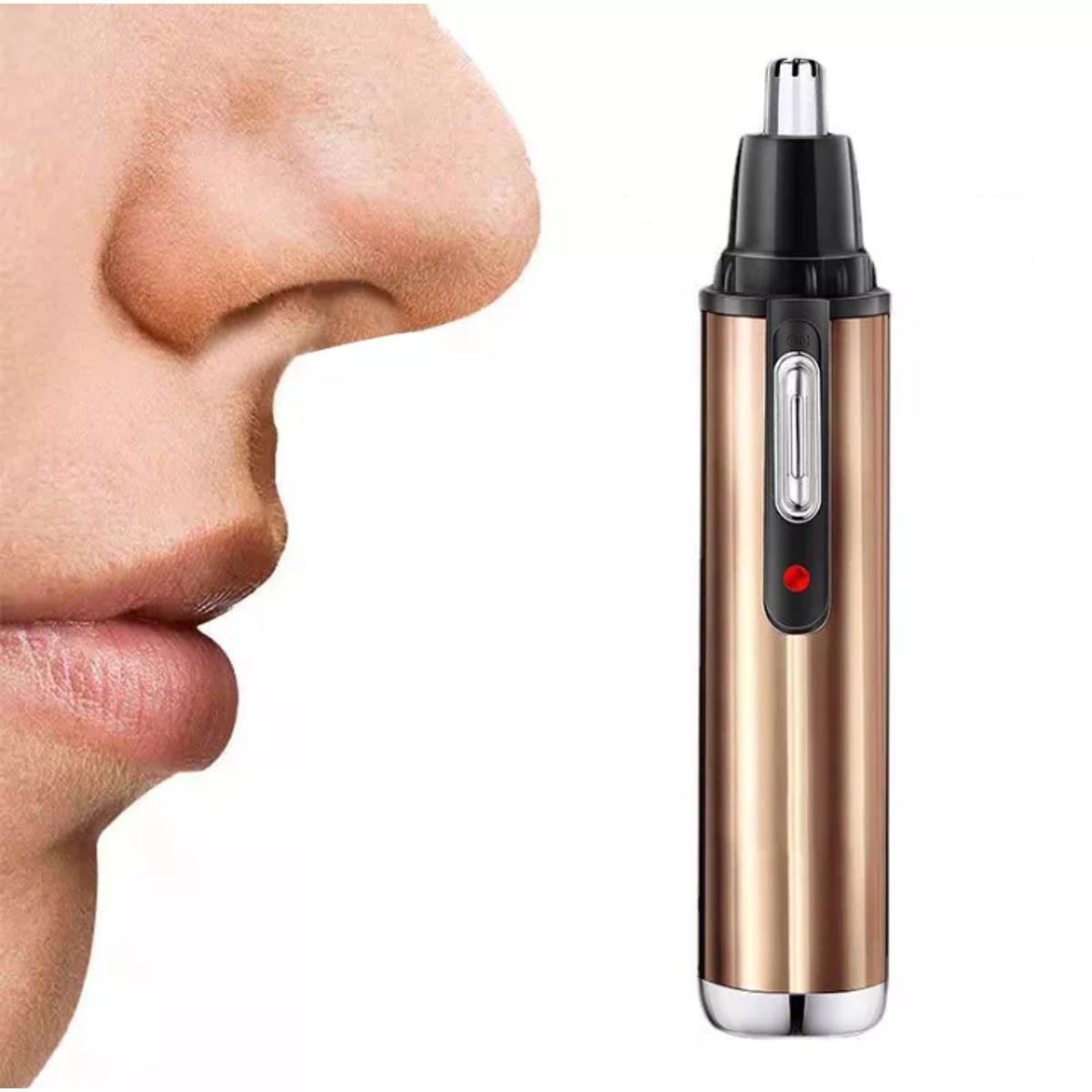 GENERICO - RECORTADOR DE PELO DE NARIZ CEJAS OREJA Y CUELLO - ELÉCTRICO